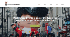 Desktop Screenshot of destinationevents.com